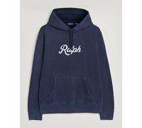 Polo Ralph Lauren Vintage Fleece Logo Hoodie Dark Cobalt Blau XL