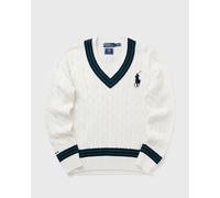 Polo Ralph Lauren WIMBLEDON LSVNCRICKET L/S PULLOVER men Pullovers white in Größe:M