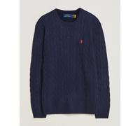 Polo Ralph Lauren Wool/Cashmere Cable Crew Neck Hunter Navy Blau XL