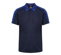 Regatta Polo Herren Contrast Coolweave TRS174 Navy/New Royal XXL
