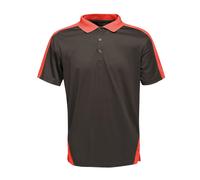 Polo Regatta Contrast Noir 2XL