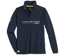 Polo-Shirt 1/1 dunkel blau Dunkelblau 6XL/34/