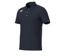 Polo-Shirt Arena Team Solid Blau M