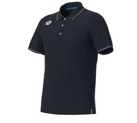 Polo-Shirt aus Baumwolle Arena Team Solid Blau XS