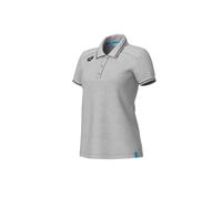 Polo-Shirt Baumwolle Damen Arena Team Solid Grau M