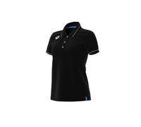 Polo-Shirt Baumwolle Damen Arena Team Solid Schwarz XL