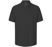 BOGNER Polo-Shirt Herren Regular Fit Kurzarm Baumwoll-Piqué schwarz, M