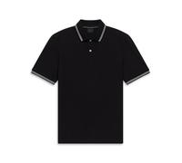 Poloshirt BUGATTI, Herren, Gr. S, 290, schwarz, 100% Baumwolle, unifarben, normal, ohne Ausschnitt, Shirts, Modern Fit aus reiner Baumwolle (44783667-S) 290, schwarz