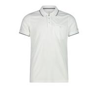CMP Herren Piquet Polo T-Shirt (Größe L, weiss)