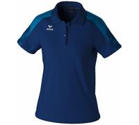 erima EVO STAR Poloshirt Damen new navy/mykonos blue 38
