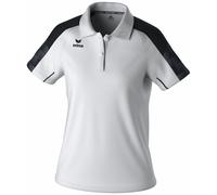 Erima Poloshirt Evo Star Damen Kurzarm Weiß/Schwarz Größe 36