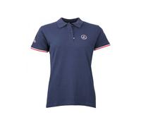 Polo-Shirt Frau Peak Mountain Abeca Blau M
