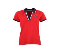 Polo-Shirt Frau Peak Mountain Asfalte Rot M
