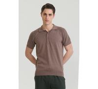 Polo Shirt Kurzarm Strick-Polo Shirt Kurzarm XL