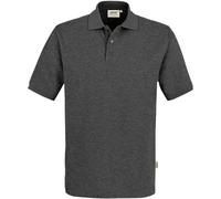 HAKRO Herren Poloshirt MIKRALINAR 816 Comfort Fit anthrazit-meliert Größe 3XL