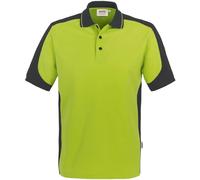 Hakro Contrast-Poloshirt Performance - kiwi/anthrazit 5XL