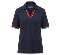 Polo-Shirt Peter Hahn blau 36