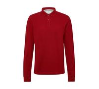 Langarm-Poloshirt aus Baumwoll-Piqué mit Bündchen S rot 2170160.3626.S