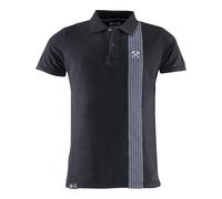 Polo-Shirt S04 x GH Schichtbeginn Kohle