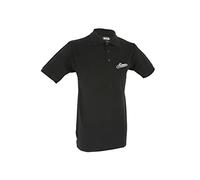 Polo-Shirt - Schwarz mit SIMSON-Logo Weiß - Gr. M