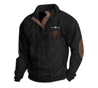 Polo Shirts Herren Slim Fit Shirt Freizeit Kapuze Lockere Damen Fussball Langärmlige Luftiges Sportoberteile Rollkragenpullover Grobstrick 3D Jacke Velour Strickwaren Baja Heavy Handgestrickter 5