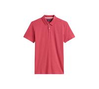 Polo, short sleeve, self fabric collar, MOP embroidery RASPBERRY PINK XXL RASPBERRY PINK