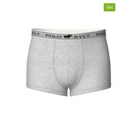 Polo Sylt Boxershorts Herren grau, XXL