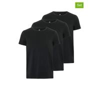 Polo Sylt 3er-Set: Shirts in Schwarz - Größe S | Herren Plussize