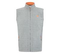 Polo Sylt Fleece-Weste mit Label-Stitchings