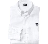 Polo Sylt Herren Baumwoll-Leinen-Hemd Langarm, leichtes Sommerhemd mit Leinen, lässig-Elegante Herrenmode mit Thermoregulation für warme Tage, Gr. M - XXXL