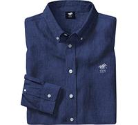 Polo Sylt Herren Baumwoll-Leinen-Hemd Langarm, leichtes Sommerhemd mit Leinen, lässig-Elegante Herrenmode mit Thermoregulation für warme Tage, Gr. M - XXXL