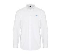 Polo Sylt Herren Regular-Fit Button-down-Hemd aus Oxford-Baumwolle, White/White Dif, XXL