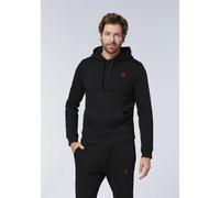 Polo Sylt Hoodie aus Sweat mit gesticktem Label-Symbol Schwarz (Black Beauty) 2XL