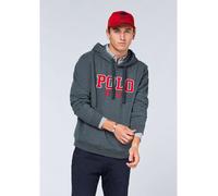 Polo Sylt Herren Kapuzenpullover mit Label-Schriftzug, blue, Gr. M