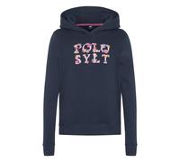 Polo Sylt Mädchen-Hoodie mit geblümtem Logo Dunkel Blau (Total Eclipse) 122/128