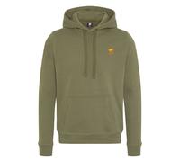 Polo Sylt Hoodie aus Sweat mit gesticktem Label-Symbol Dunkel Grau (Burnt Olive) 3XL