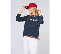 Polo Sylt Longsleeve in Dunkelblau - Größe L | Damen Tops