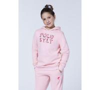 Polo Sylt Mädchen-Hoodie mit geblümtem Logo Hell Pink (Pink Lady) 122/128