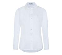 Polo Sylt Bluse im schlichten Casual-Look, weiß, XL 11-0601 Bright White