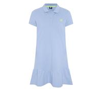 Polo Sylt Damen Polokleid aus Baumwollpiqué mit Volantsaum, Brunnera Bl, XS