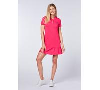 Polo Sylt Polokleid aus Baumwollpiqué mit Volantsaum Pink (Raspberry) M