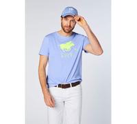 Polo Sylt Shirt in Hellblau - Größe L | Herren Plussize