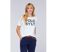 Polo Sylt Shirt in Weiß - 42% | Größe L | Damen Tops