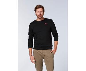 Polo Sylt Sweatshirt in Schwarz - Größe L | Herren Plussize