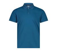 Polo Technik monochrom CMP Bleu L