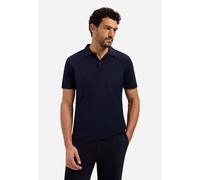 No Excess Travel Regular Fit Poloshirt Kurzarm dunkelblau