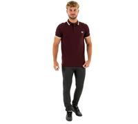 Fred Perry Poloshirt TWIN TIPPED FRED PERRY SHIRT in Bordeaux XL