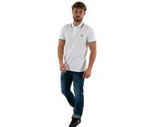FRED PERRY Poloshirt weiss | M