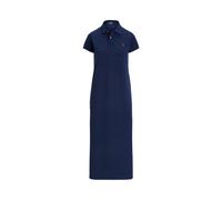 Polokleid aus Baumwollpiqué XS Blue