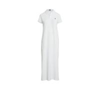 Polokleid aus Baumwollpiqué XXS White